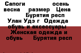 Сапоги Dolche vita осень - весна,40 размер › Цена ­ 1 500 - Бурятия респ., Улан-Удэ г. Одежда, обувь и аксессуары » Женская одежда и обувь   . Бурятия респ.